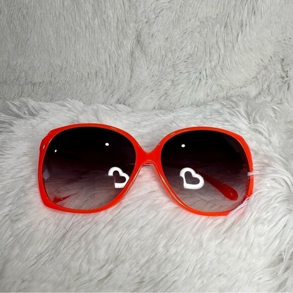 Linda Farrow x Matthew Williamson Collaboration Sunglasses - Bright Orange main image 7